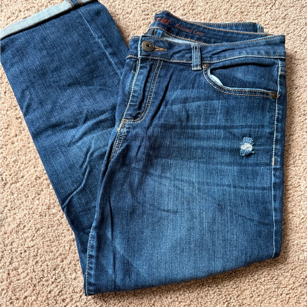 Women’s Apt. 9 Straight leg ankle Denim Jeans
